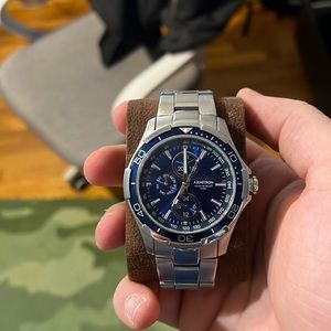 Armitron stainless steel tachymeter 42 mm